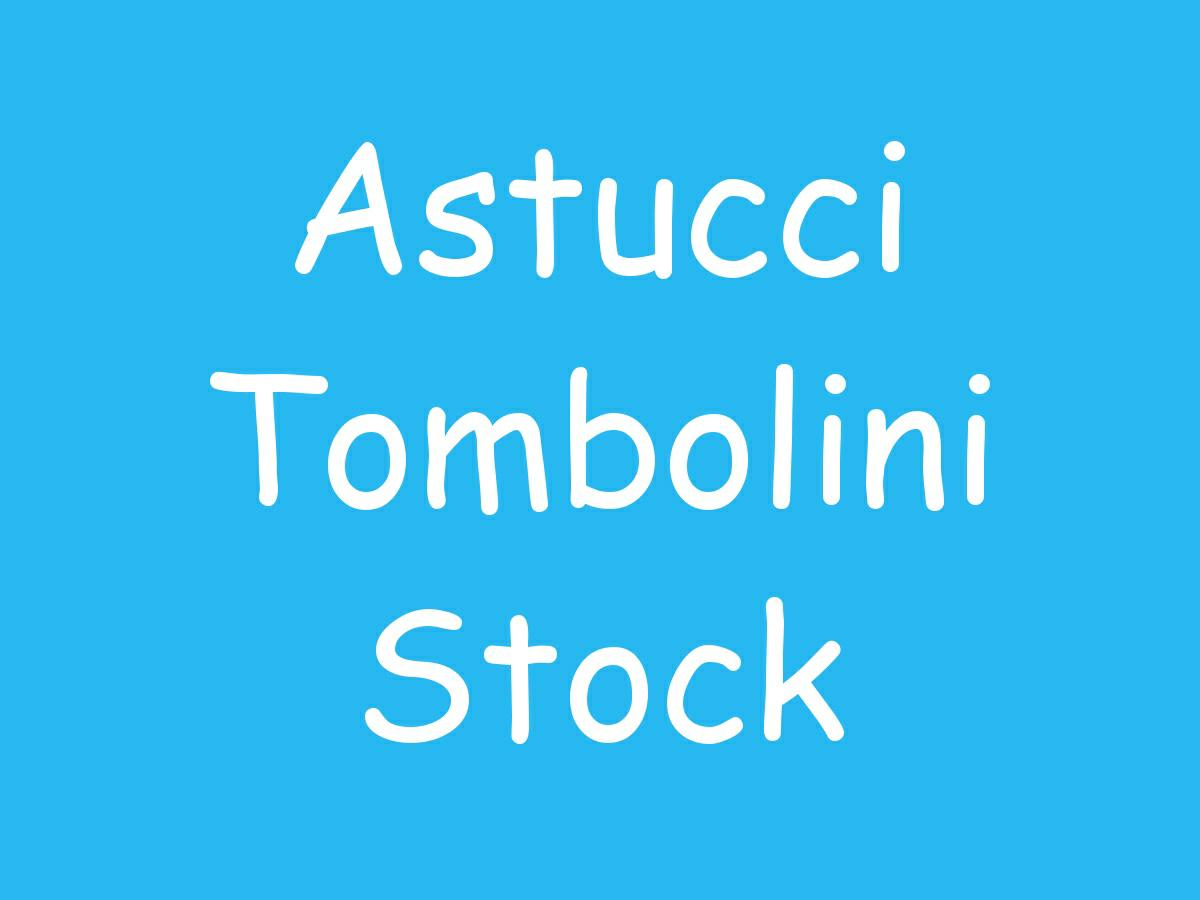 ASTUCCI/TOMBOLINI/DIARI STOCK