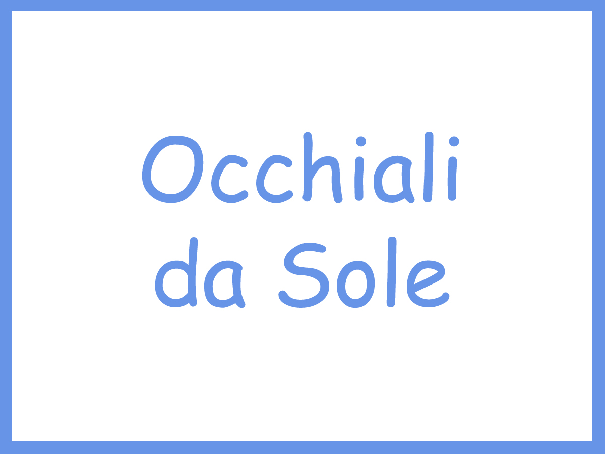OCCHIALI DA SOLE