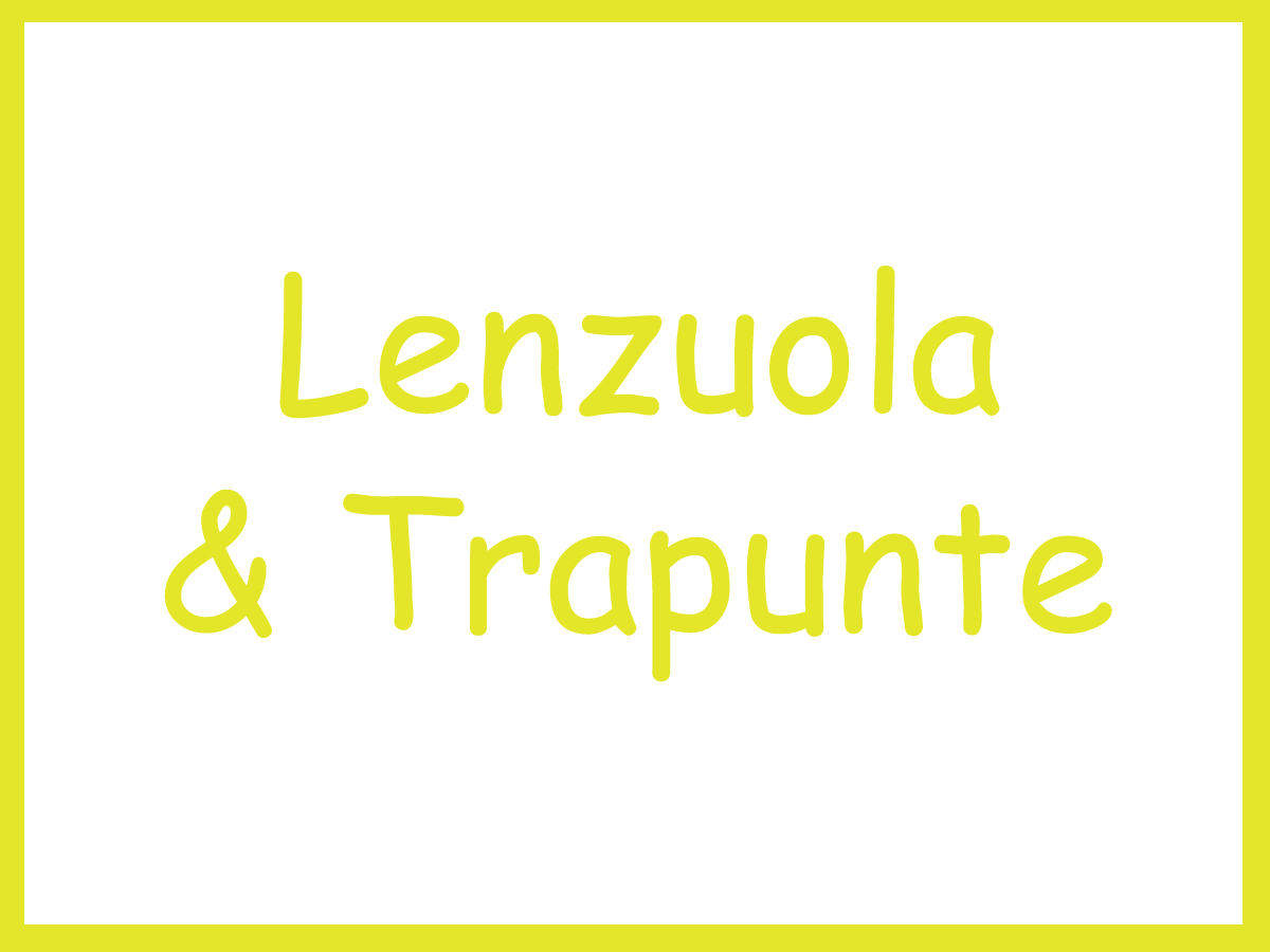 LENZUOLA/TRAPUNTE