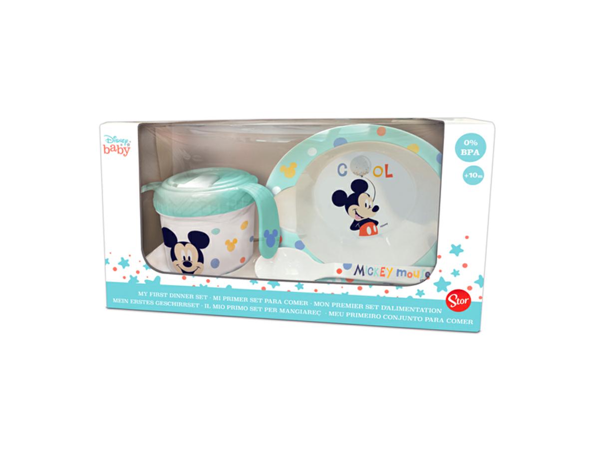 MICKEY SET MICRO 3 PZ PAPPA IN GIFT BOX